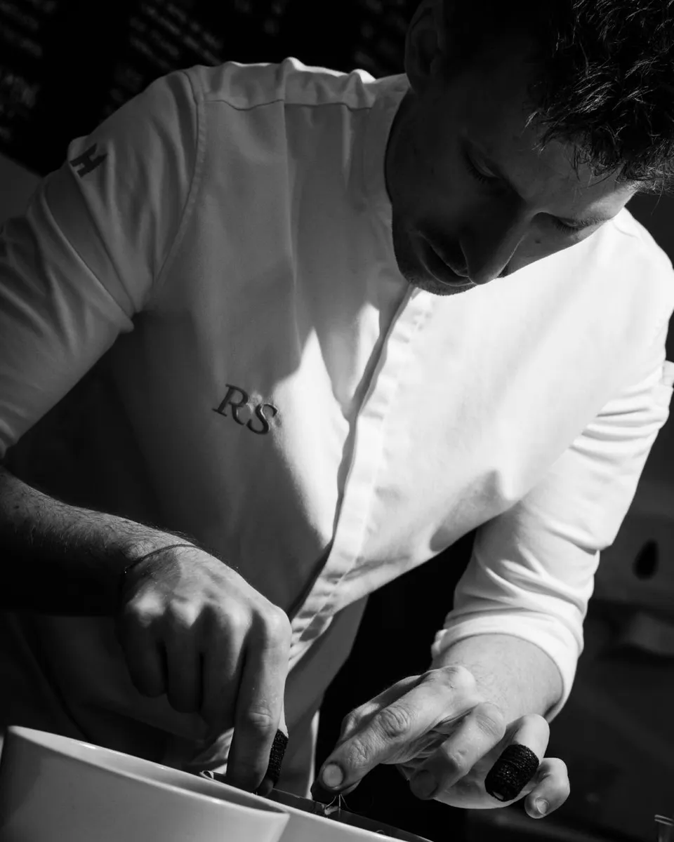 Radek Simecka in der Küche